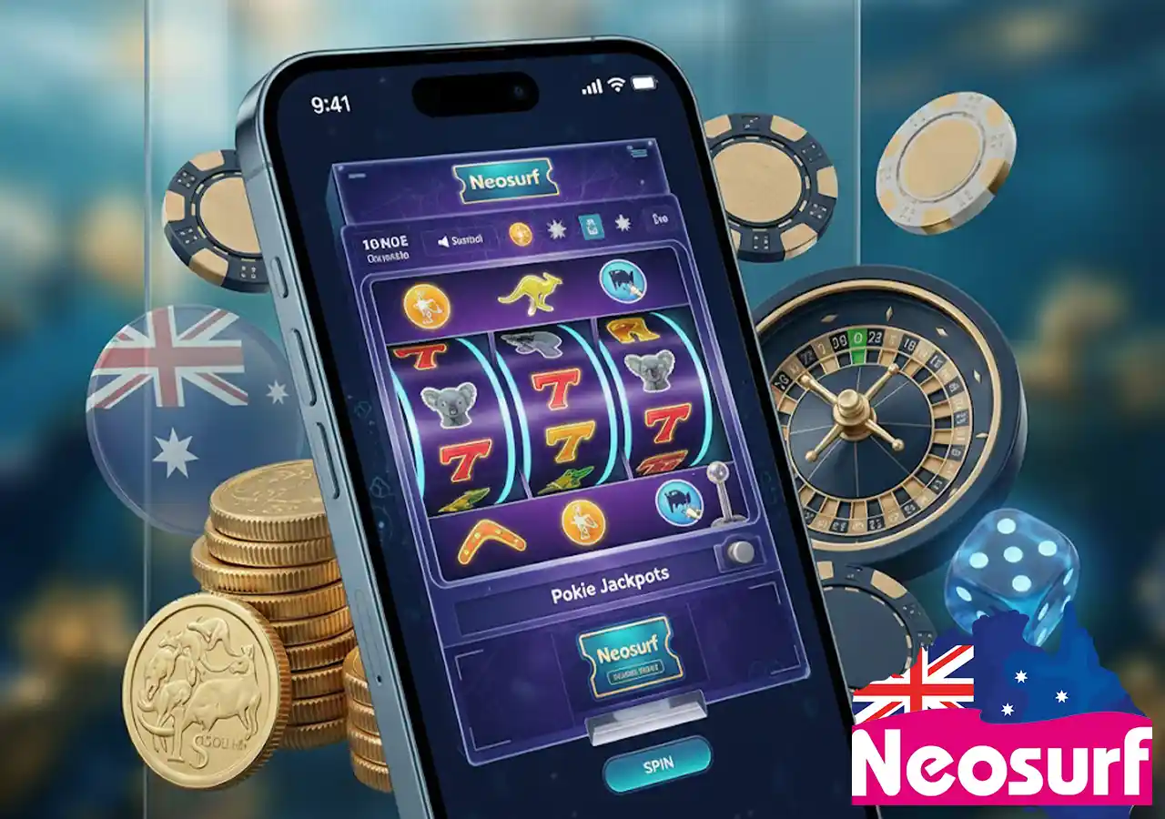 Popular online pokies and slot machines available for Australian players at Neosurf-friendly casinos.